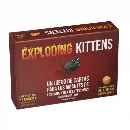 Asmodee Juego de Mesa Exploding Kittens