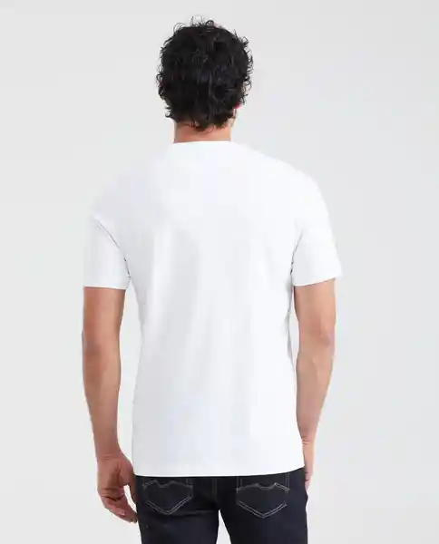 Camiseta Authentic Graphic Blanco 0 Claro T. M Chevignon
