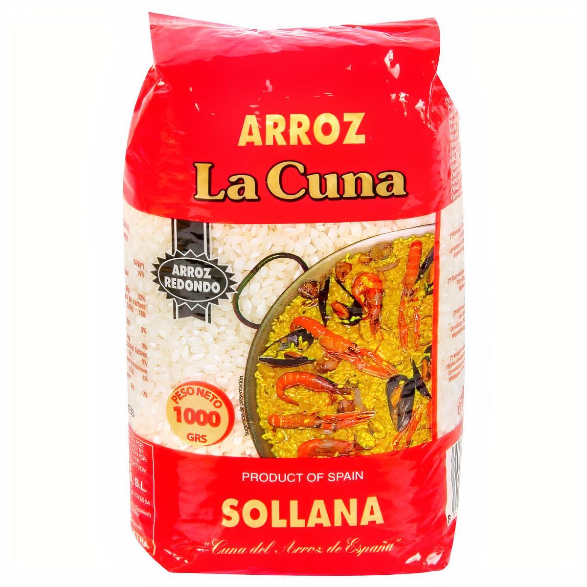 La Cuna Arroz Redondo Sollana 1000 g