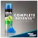 GILLETTE Mach3 Sensitive Gel de Afeitar para Piel Sensible de 400mL Protege y Cuida tu Piel al Afeitarte con Máquina de Afeitar para Hombre