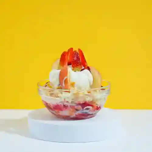 Ensalada de Frutas & Helado