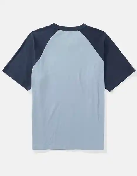 Camiseta Hombre Azul Talla X-Small American Eagle 11643666