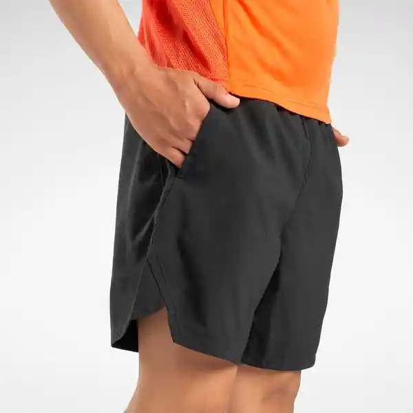 Reebok Short Running Para Hombre Negro Talla XL