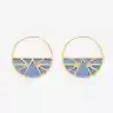 Aretes Ibiza Dorado 43 mm