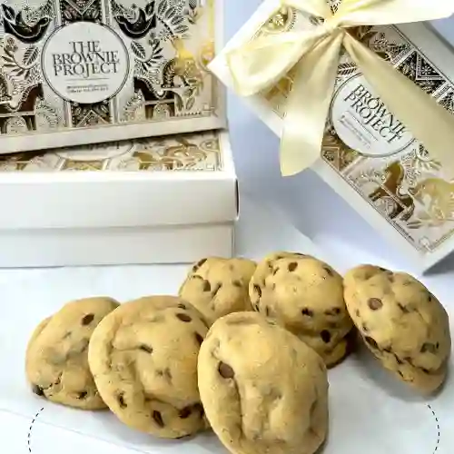Galleta Chips Grande X2 Rellena Brownie