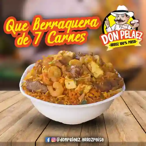 que Berraquera de 7 Carnes 3 Porciones