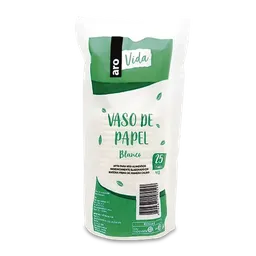 Aro Vaso de Papel Vida Impreso 9 oz