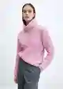 Buzo Jersey Puri Rosa Talla 24 Mujer Mango