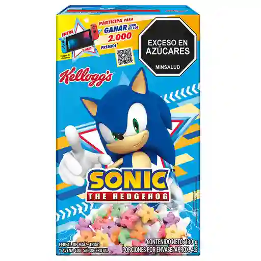 Cereal Kelloggs Maíz Trigo Avena Frutal (130 Gr)
