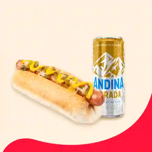 Perro Aleman + Andina 310ml