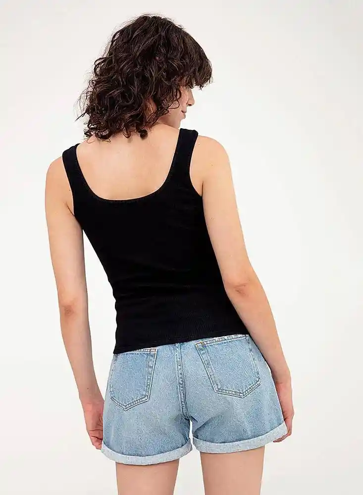 Camiseta Ms Mujer M - Negro 799