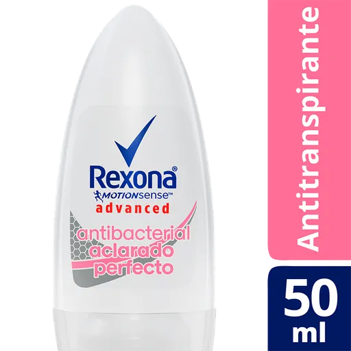 Rexona Desodorante Advanced Antibacterial Aclarado Perfecto en Roll On