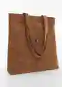 Bolso Etniac Caramelo Talla 99 Teen Niñas Mango