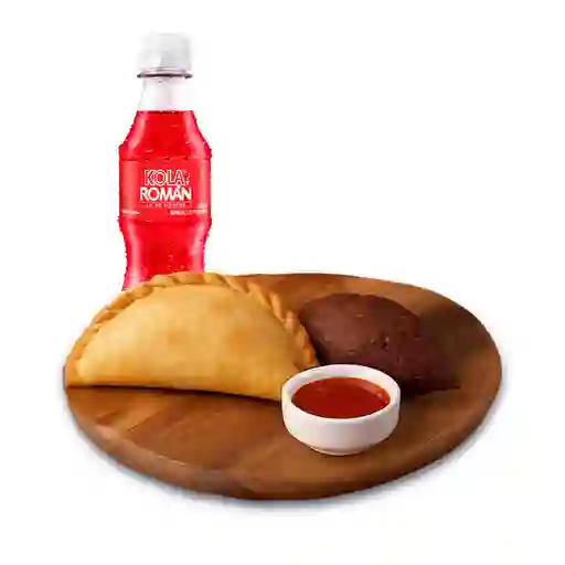 Quibbe+empanada pollo(harina)+kola 250m
