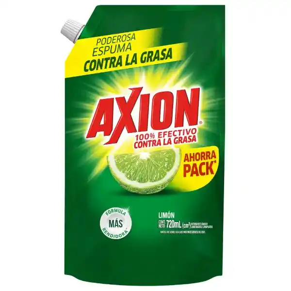 Lavaplatos Liquido Axion Limon 720ml