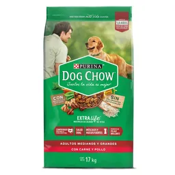Dog Chow Salud Visible Adultos Medianos y Grandes 17Kg