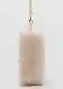 Bolso P Zina Marfil Talla 99 Mujer Mango