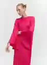 Vestido Raphi Fucsia Talla XS Mujer Mango