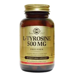SOLGAR Suplemento Dietario L-Tyrosine (500 mg)