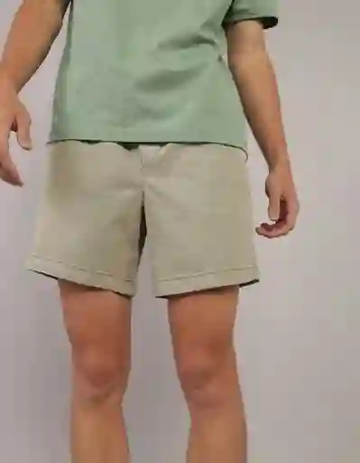 Bermuda Hombre Verde Talla: MEDIUM 7691341 American Eagle
