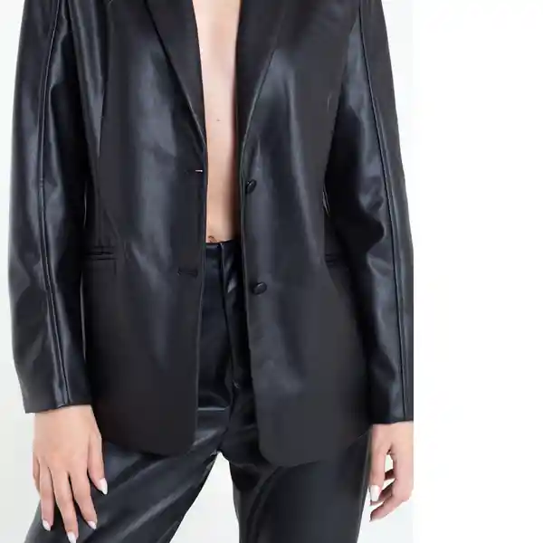 Chaqueta Tabatha Mujer Negro Puro Ultraoscuro L 522E030 Naf Naf