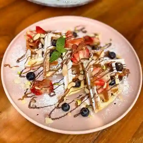 Waffle Entre Frutas