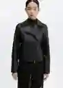 Chaqueta Daria Negro Talla XL Mujer Mango