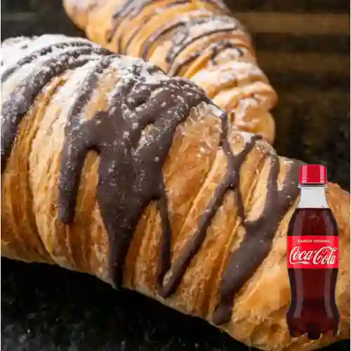 Combo Croissant de Chocolate +Cocacola Orig 250ml