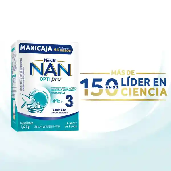 Alimento Lácteo Nan Optipro Etapa 3 1400 g