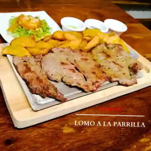 Res: Lomo a la Parrilla