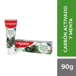 Colgate Crema Dental Natural Carbón Activado y Menta 66 mL