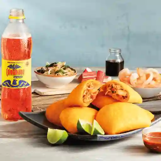 Combo Empanada Pollo Gaseosa