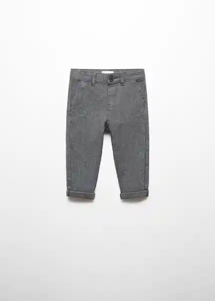 Pantalón Pierob Gris Medio Vigore Talla 71 Niños Mango