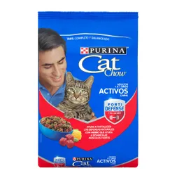 Alimento para gatos CAT CHOW® adulto activos carne x 1.5 kg