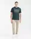 Camiseta Spirit Masculino Verde Nafta Ultraoscuro T M Chevignon