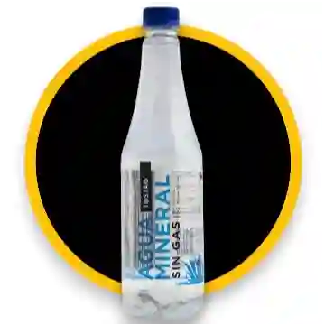 Agua Mineral de 600ml, Sin Gas