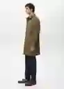 Abrigo Parka Chayton Khaki Talla M Hombre Mango