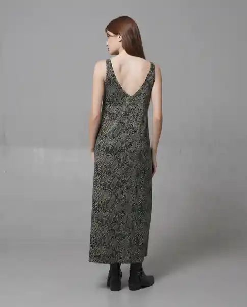 Vestido Mujer Verde Talla M 279G006_VER176212 Rifle