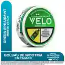 Velo Bolsa de Nicotina Menta Verde 6 mg