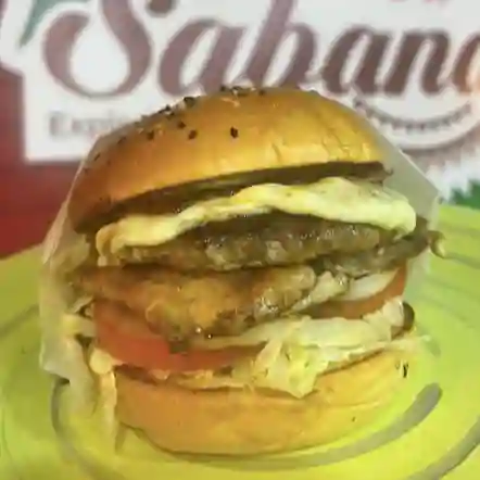 Hamburguesa Doble