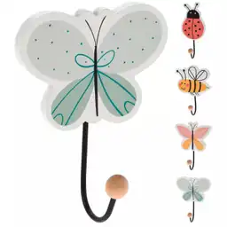 Perchero Infantil Mdf Gancho Métalico Hz1992110