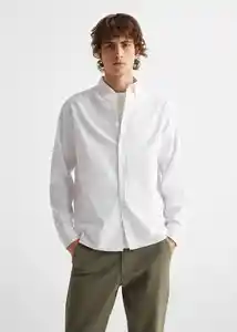 Camisa Oxford6 Blanco Talla 18 Teen Niños Mango