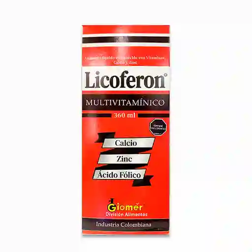 Licoferon Multivitaminico Complejo B y Calcio