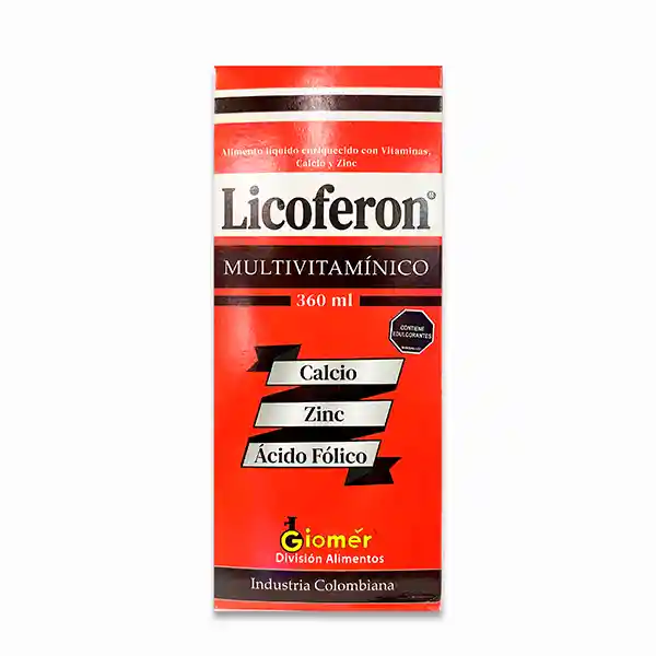 Licoferon Multivitaminico Complejo B y Calcio