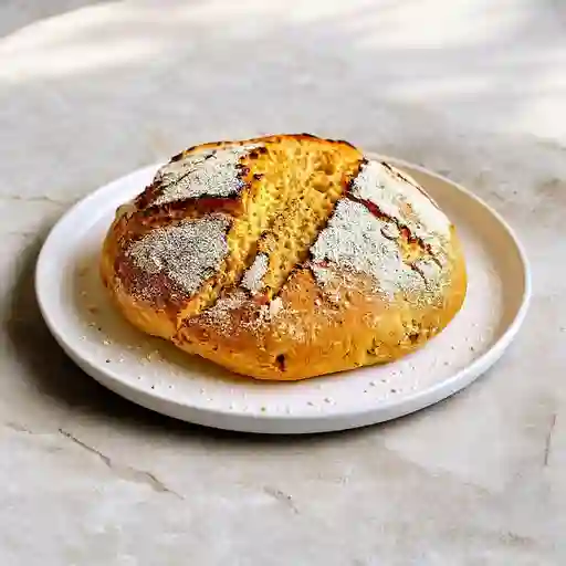 Pan Integral Con Masa Madre (Miche Levain) 500g
