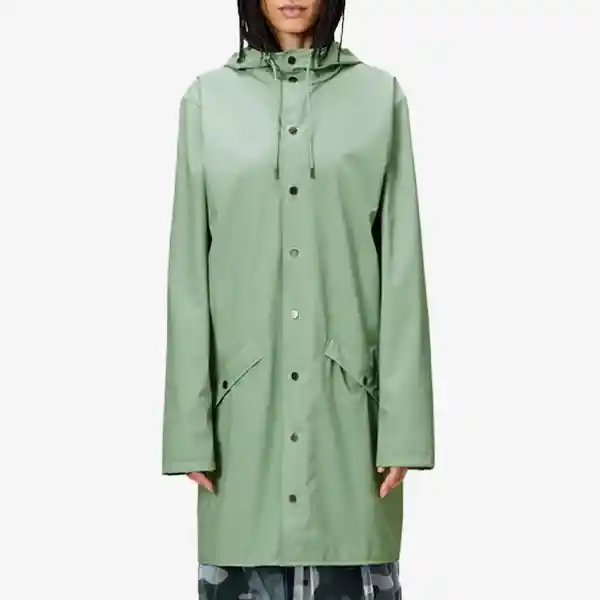 Rains Chaqueta Larga Verde Oliva XS