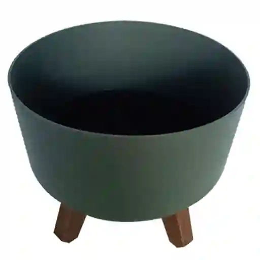 Marres Matera Con Patas Gracia Plástica m Verde 18.7 x 23.8 cm