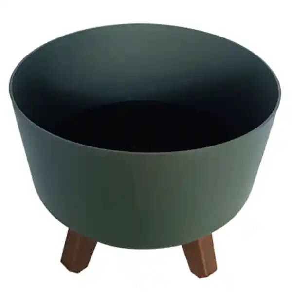 Marres Matera Con Patas Gracia Plástica m Verde 18.7 x 23.8 cm