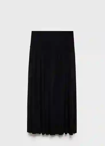 Falda Adin Negro Talla XS Mujer Mango