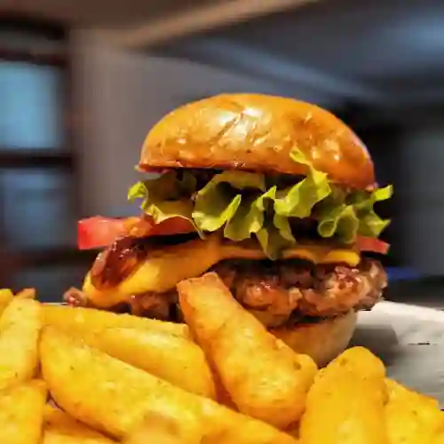 Hamburguesa Clásica en Combo